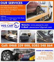 Quotation for Insurance Work Melbourne | YES CAR image 1